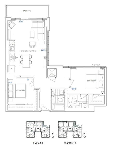 410 Dufferin Street Studio-3 Beds Apartment for Rent - Photo Gallery 85